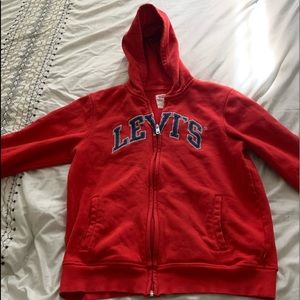 Original Levi kids sweat top with zipper